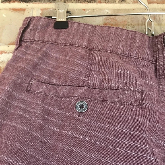 Retrofit Mauve Tailored Men’s Cotton Shorts - Picture 8 of 10